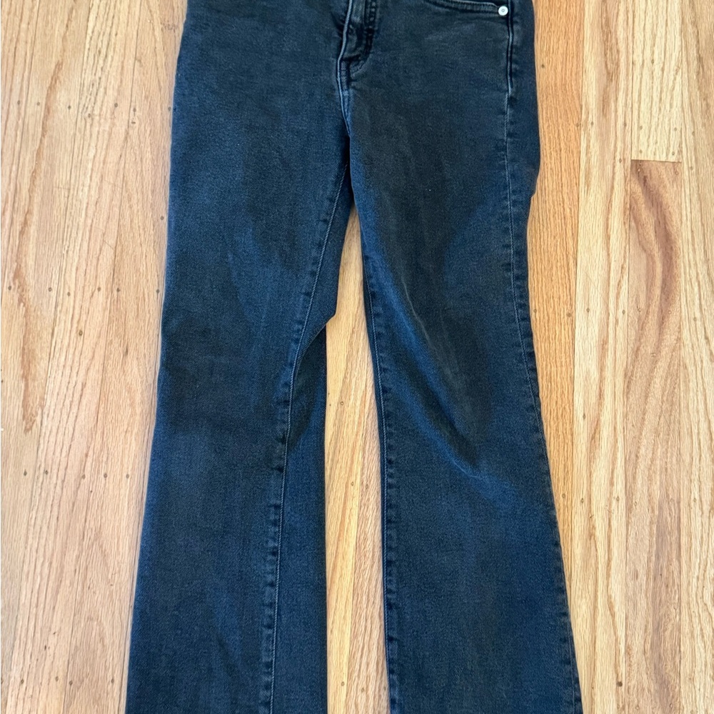 Women's Madewell Cali Demi-boot Black Jeans size 26